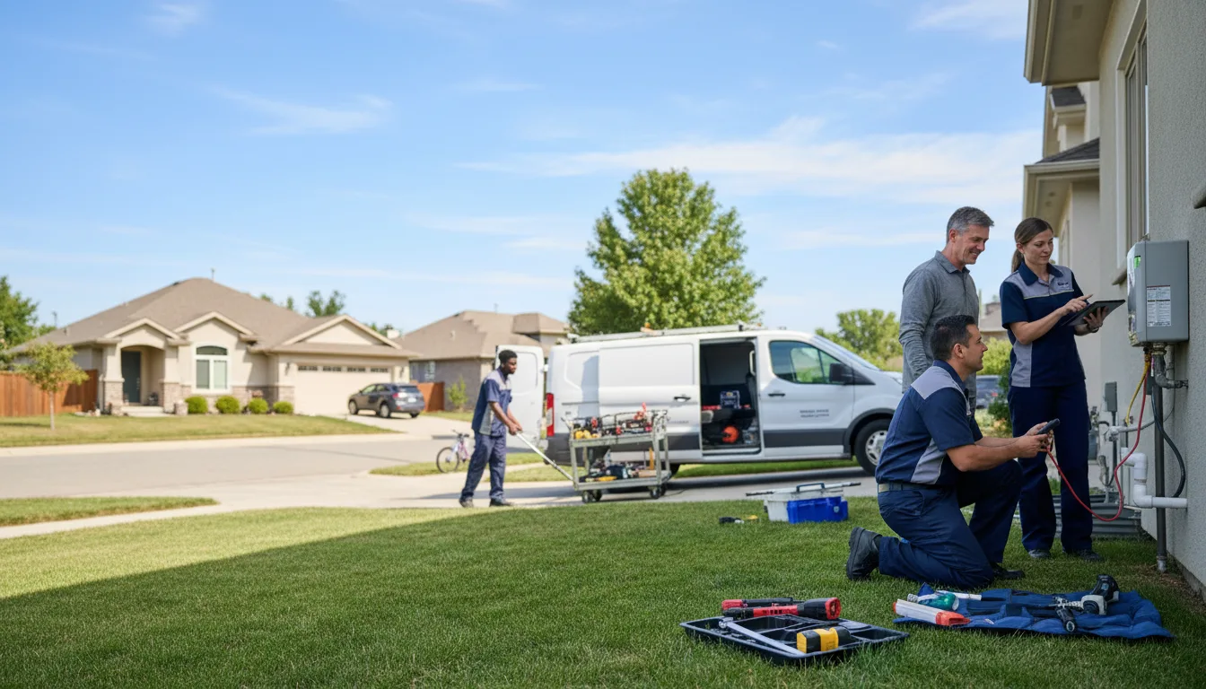 Tankless water heater service in Bridgeport, PA